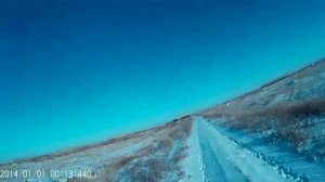 Охота на зайца зимой, тропление. №2