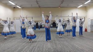 Народный стилизованный танец "Сокол ясный"