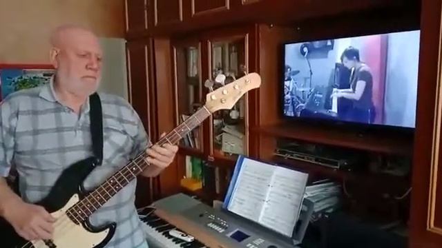 Беспечный ангел... бас гитара кавер... мое видение ))) смотреть онлайн