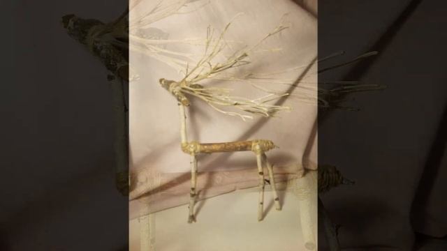 Образ животного из веток. смотреть онлайн