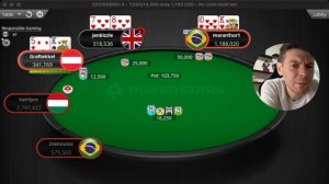 ?$1.050 Sunday High Roller - Só a Elite do Poker Mundial