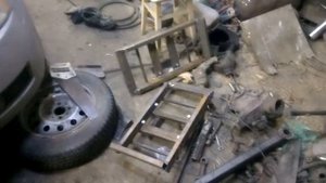 Собираем подкатной прицеп для автомобиля своими руками. Часть 1