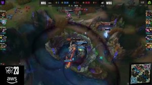 NRG vs WBG Highlights Game 1 Worlds Playoffs 2023 NRG vs Weibo Gaming by Onivia