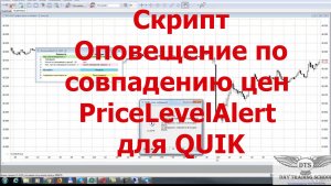 Скрипт Оповещение по совпадению цен "PriceLevelAlert" для QUIK