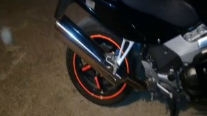 Honda VFR 800 fi Exhaust sound OEM vs IXIL Racing