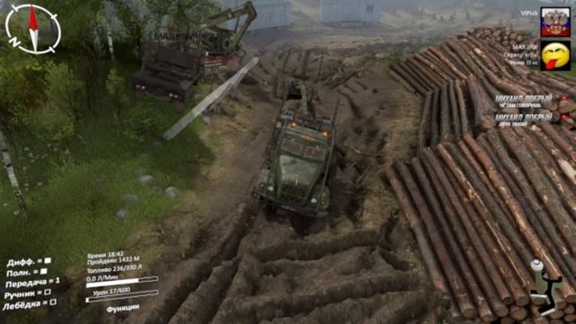 Spintires - Проверим  нервы Малыша :)