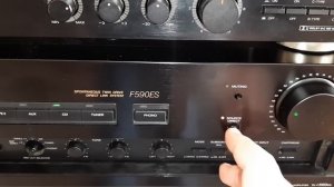 Усилитель Sony TA-F590ES. Проверяем резутаты ремонта на практике