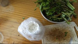 Маринованные листья одуванчика