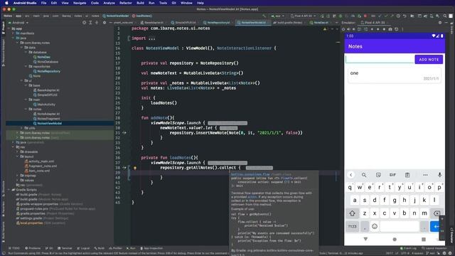 0283 Flow with room database смотреть онлайн
