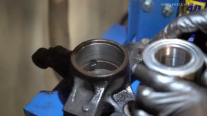 How to change front wheel bearing / front hub bearing on FORD FIESTA JA8 [TUTORIAL AUTODOC]