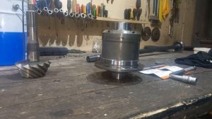 Установка автоблокировки ДАК на задний мост.