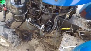 Наш Клiєнт , Встановив насос дозатор комплект на китайский трактор Джимна 244. його огляд