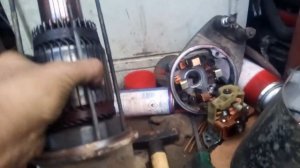 Ремонт стартера грузовика MAN на выезде.