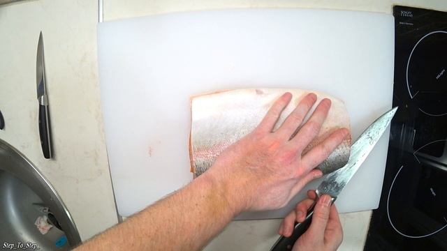 КАК разделать ФОРЕЛЬ. Лосось. Семгу. смотреть онлайн