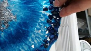 Тарелка из эпоксидной смолы | Epoxy Resin Art Plate