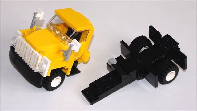 САЗ-3504 (ГАЗ-52-02) из Lego (мини-инструкция) смотреть онлайн