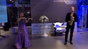 Саксофон и скрипка. Дуэт.