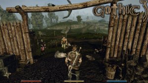 Безымянный помогает жителям Ардеи ► Gothic 3 #5 ►Lively Towns Mod