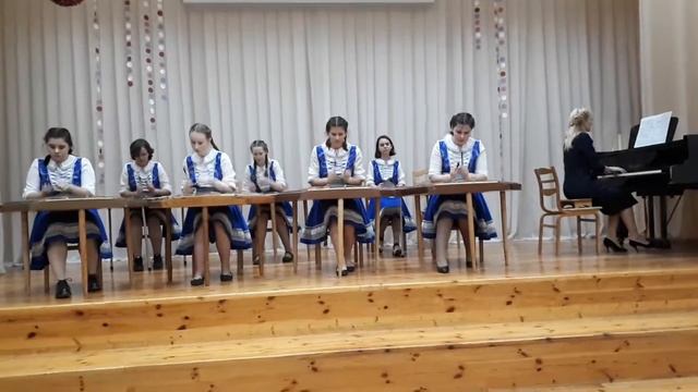 Образцовый ансамбль цимбалистов "Калейдоскоп" ГУО "Средняя школа №159 г.Минска"