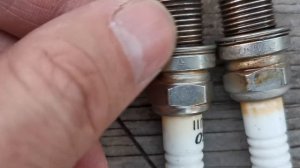 Ревизия свечей зажигания K16PR-U11 после покупки Subaru Forester SF5