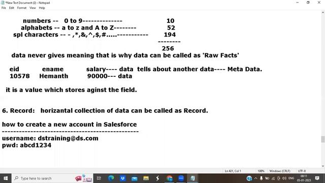 SALESFORCE CRM tutorials || Demo - 4 || by Mr. Sai On 05-01-2023 @7:30AM IST смотреть онлайн