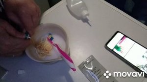 Развожу Краску для Волос? Крашу Волосы? Цвет мне Понравился. Видео до конца не Записалось. Извините