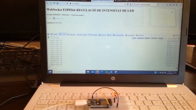 NodeMcu WebSocket смотреть онлайн