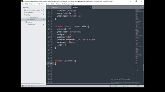 How To Make Website Like Canva | HTML and CSS Projects | Part 2