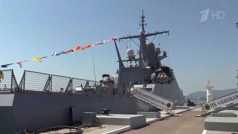 Новейший патрульный корабль "Сергей Котов" завершил испытания и передан на вооружение