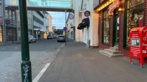 Walking in Reykjavik at summer night (4K Ultra HD 60fps)