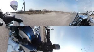 Первый выезд на кавасаки вулкан 2000