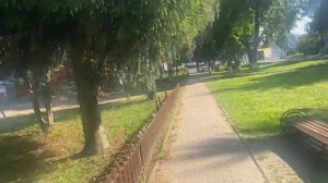 Неожиданно уютный поселок на западе Курской области. Гуляем по Хомутовке
