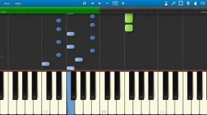 Lumen - Гореть (на пианино Synthesia)