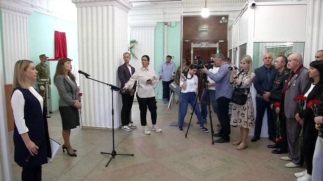 В Смоленске увековечили память о бойце отряда «Меркурий» Никите Кунцевиче