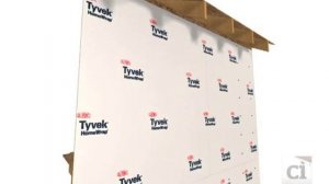 Скотч Tyvek Tape. Монтаж