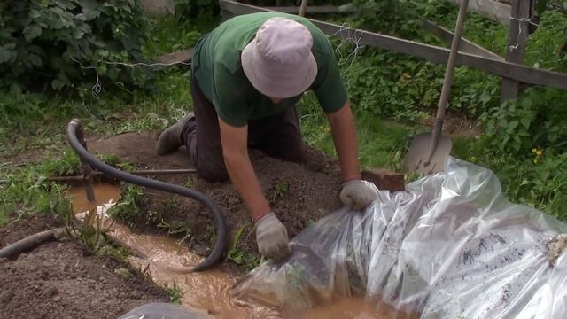 Бурим скважину на воду. День первый. смотреть онлайн