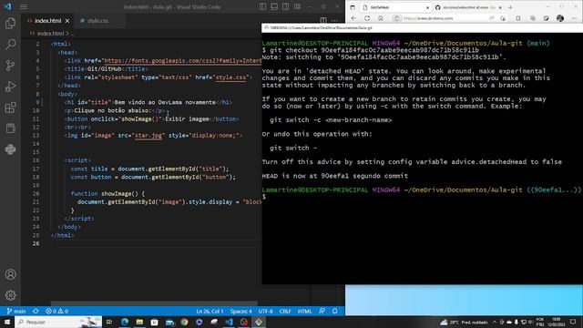 CURSO de GIT e GITHUB na prática COMPLETO 2023 [Iniciantes] + PROJETO + SITE ONLINE. смотреть онлайн