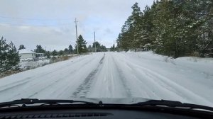 Обзор шин Viatti Brina Nordico на Лада Калина 2 по снегу.