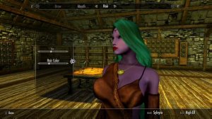 Skyrim SE (mods) - Sylvyra - Hair and Skin Colors