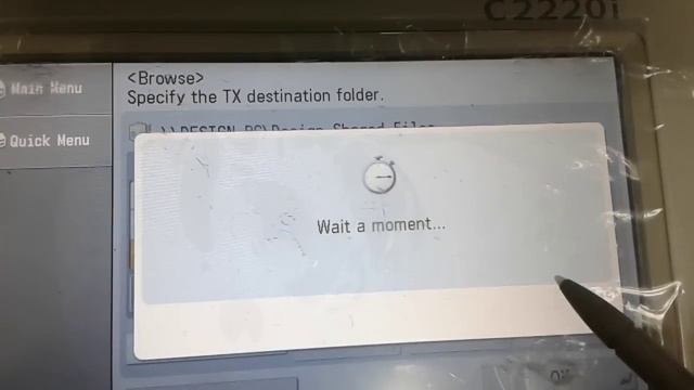how to set up Canon imageRUNNER ADVANCE C2220i printer for scanning смотреть онлайн