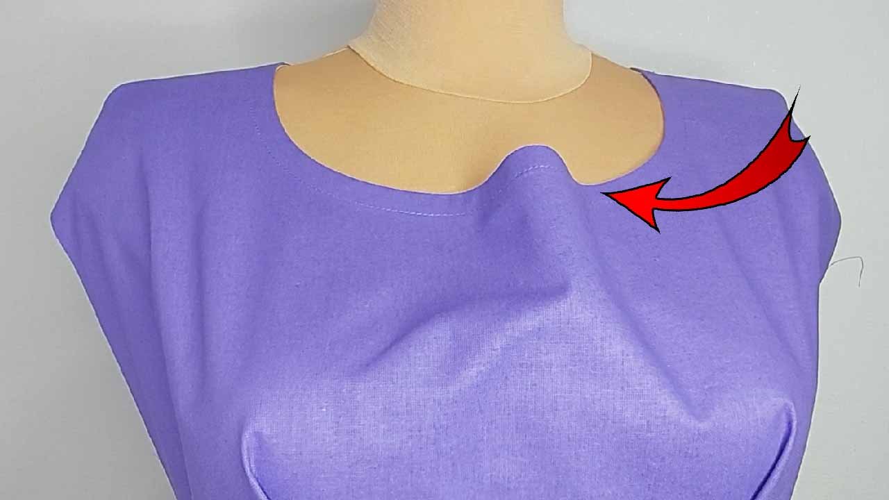 5 способов уменьшить широкую горловину