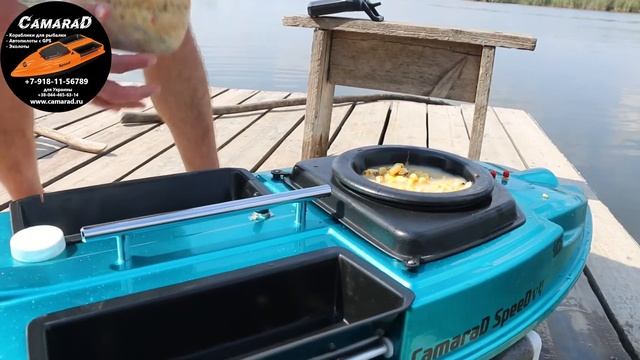 Проверяем разбрасыватель с кислой кукурузой