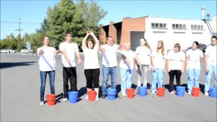 Ice bucket challenge Danone Volgograd
