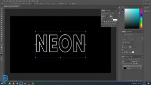 How to make NEON effect on Photoshop?