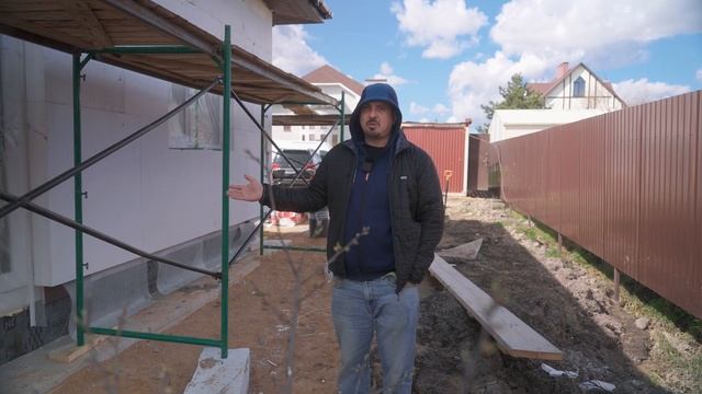 Одноэтажный дом из газобетона как коммерческая баня  Процесс строительства и планировка