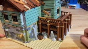 Обзор набора LEGO Ideas 21310 Старый Рыболовный Домик