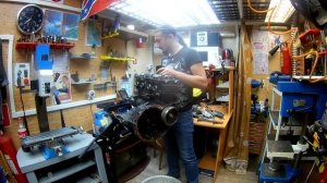 Капитальный ремонт ДВС Honda CB400 Частичная дефектовка и разборка ГБЦ  ч4