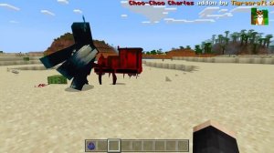 REALISTIC 3D Choo Choo Charles ADDON in Minecraft PE