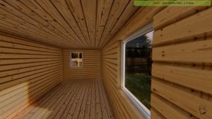 Проект индивидуального жилого дома D042 - 8000х7000 (Project of an individual residential building)