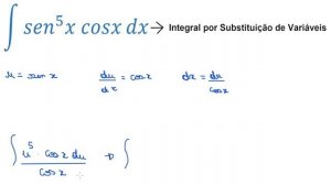 INTEGRAL sen^5x cosx